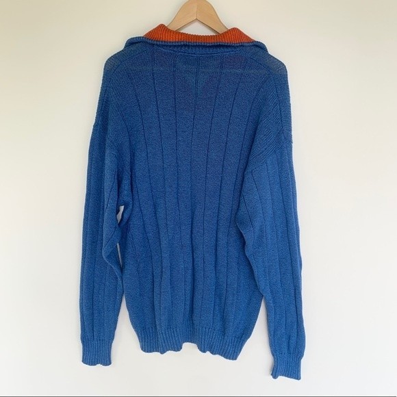 Bullock & Jones Quarter Zip Knit Sweater - Picture 7 of 8